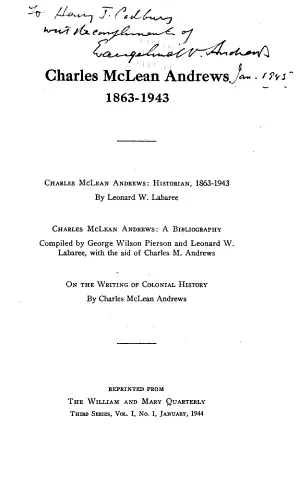 The Colonial Period of American History の書影